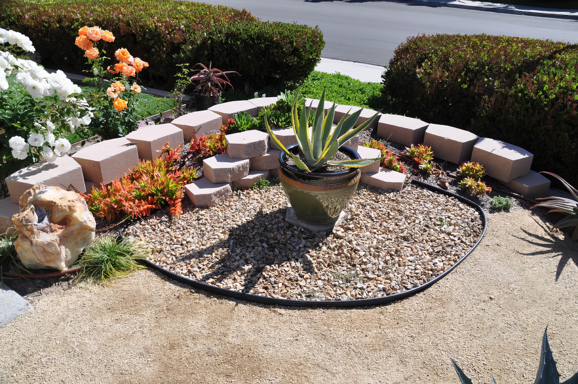 Flagstone Succulent Garden 3