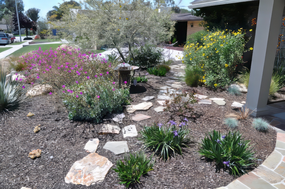 Med Garden Inner Pathway